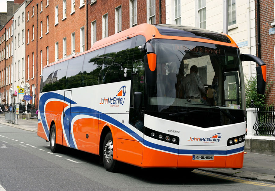 coach travel ireland